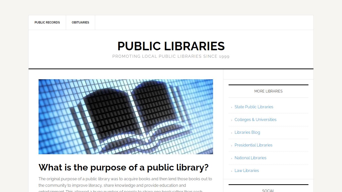 Public Libraries